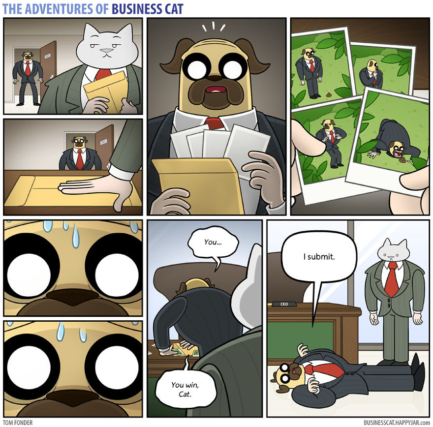 The Adventures Of Business Cat P.5