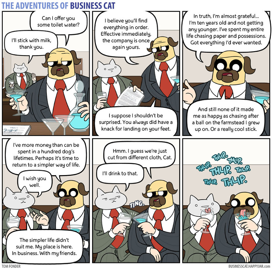 The Adventures Of Business Cat P.5