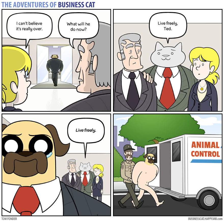 The Adventures Of Business Cat P.5