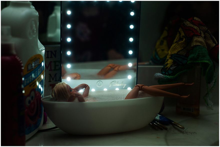 I Photographed Barbie's Quarantine Life