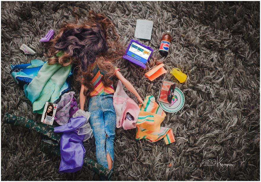 I Photographed Barbie's Quarantine Life