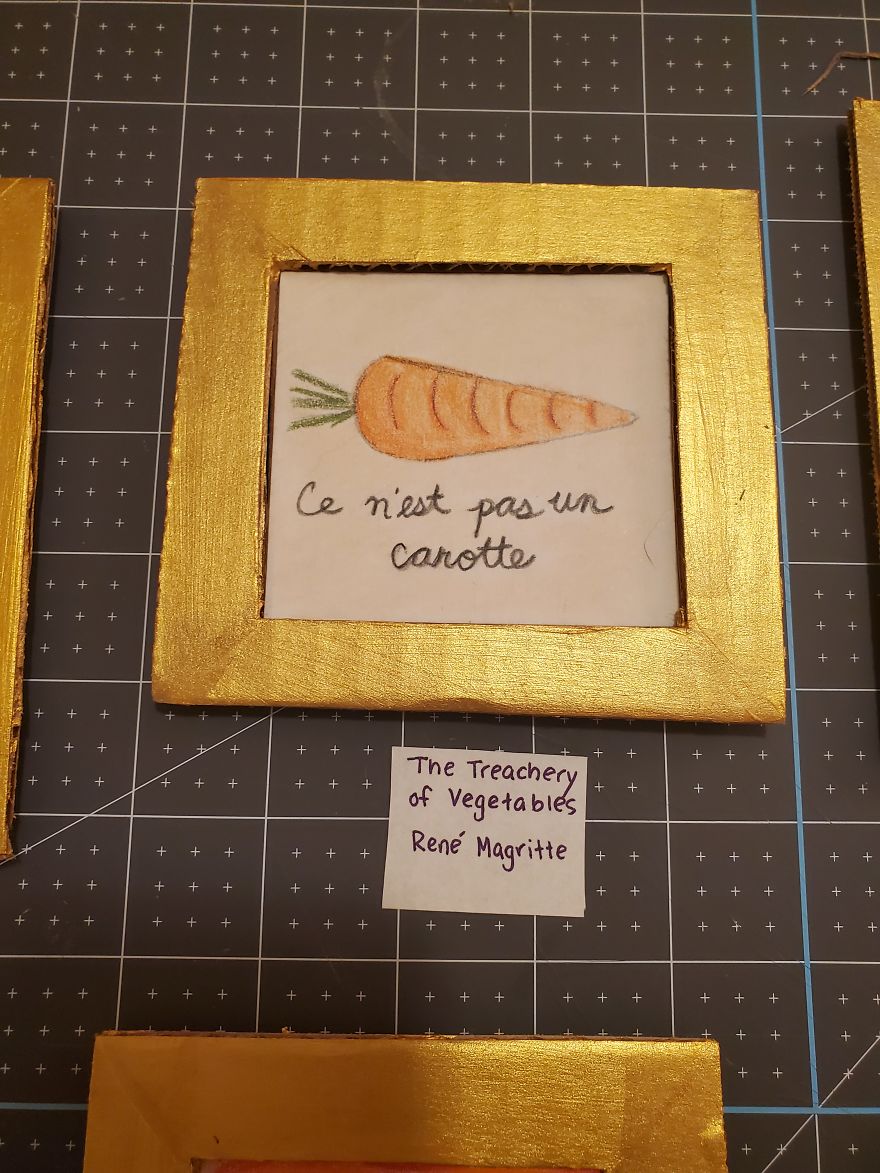 I've Made A Fine Art Museum For My Guinea Pig, And She Seems To Have Enjoyed It I've Made A Fine Art Museum For My Guinea Pig, And She Seems To Have Enjoyed It