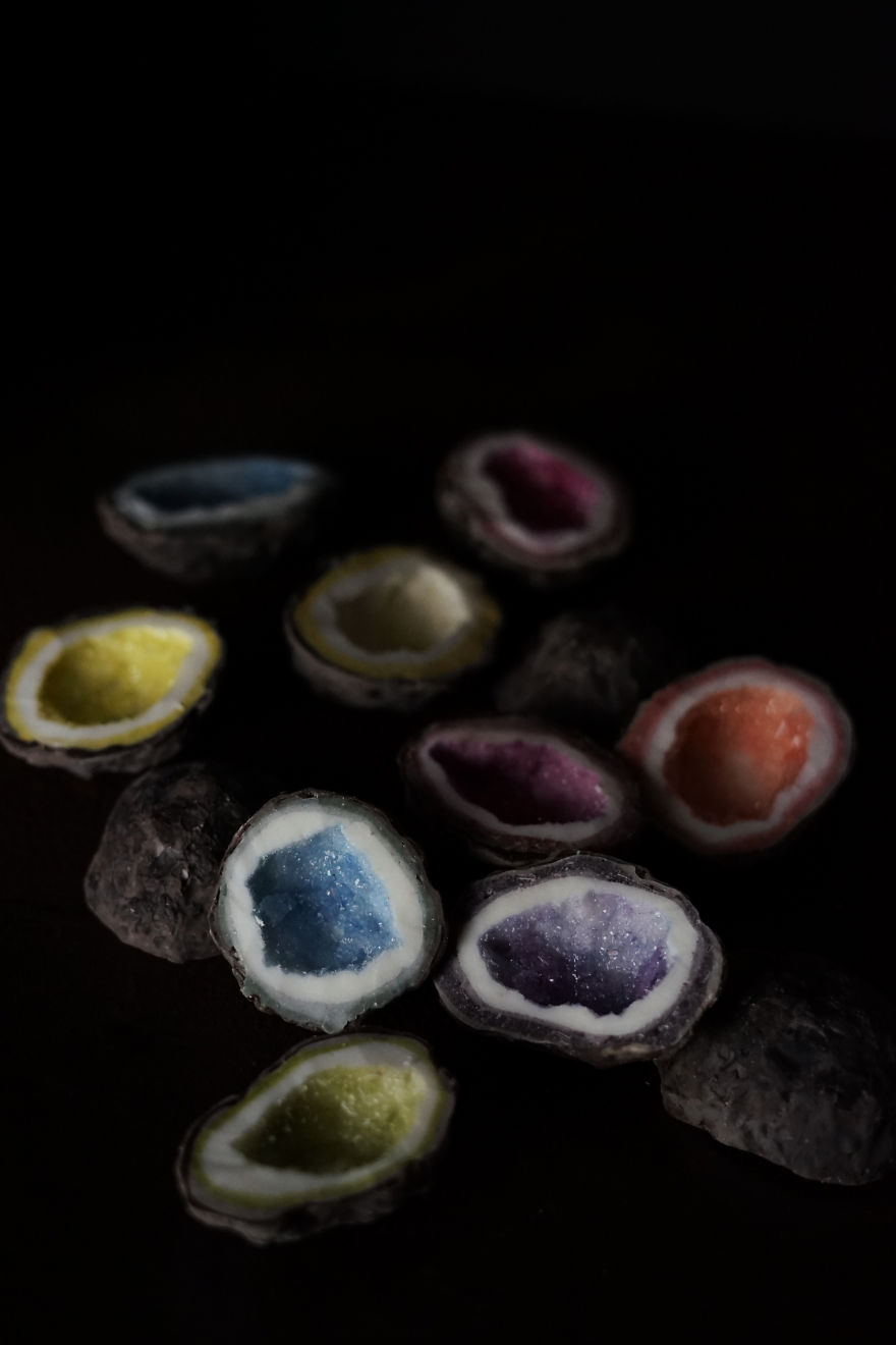 Edible Geodes