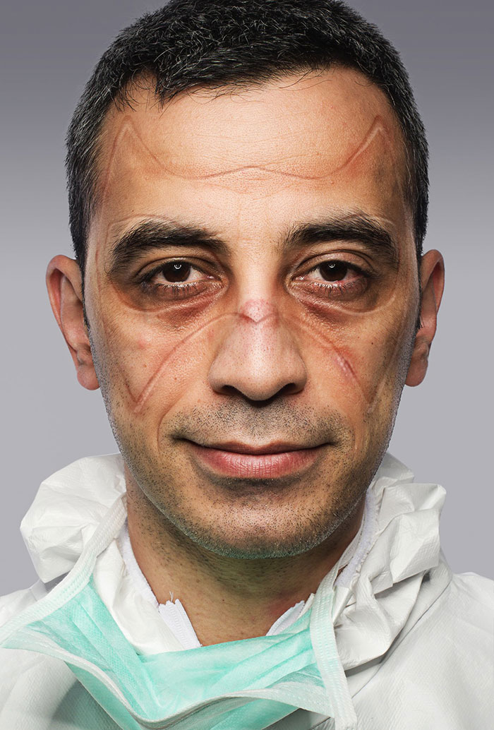 Artist Portrays The Superheroes At The Front Lines Of Coronavirus Crisis Without Their Masks