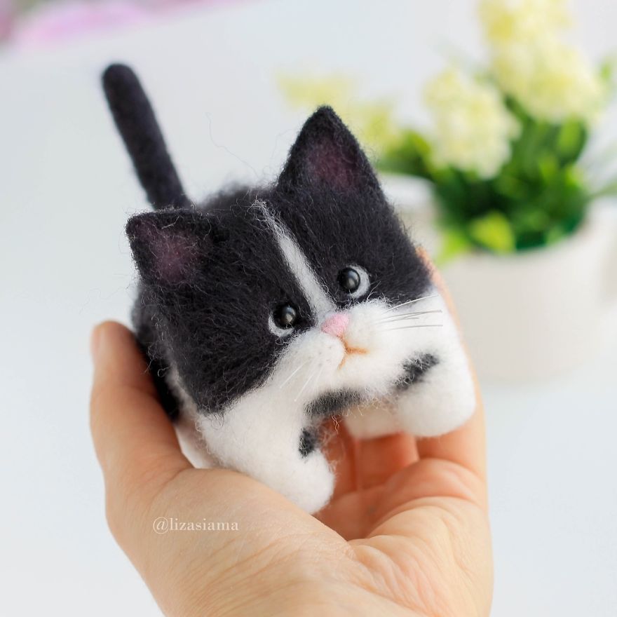 Russian Artist Produces Kittens Made Of Wool So Cute You Will Want One