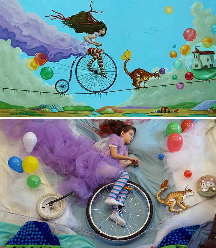 This Russian Facebook Group Is Dedicated To Recreating Famous Art Pieces While Isolating And Here Are The 27 Best Works