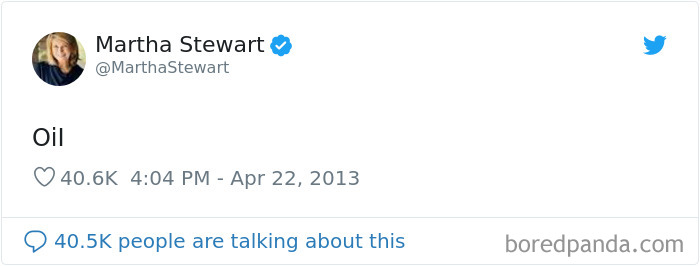 When Martha Stewart Tweeted This Incomplete Tweet