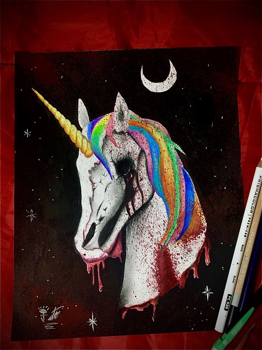 Horror Art From A Dark Heart Horror Art From A Dark Heart