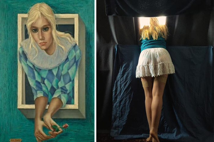 This Russian Facebook Group Is Dedicated To Recreating Famous Art Pieces While Isolating And Here Are The 27 Best Works