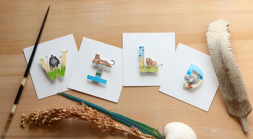 We Made An Alphabet Out Of Endangered Wildlife Species (34 Pics) We Made An Alphabet Out Of Endangered Wildlife Species (34 Pics)