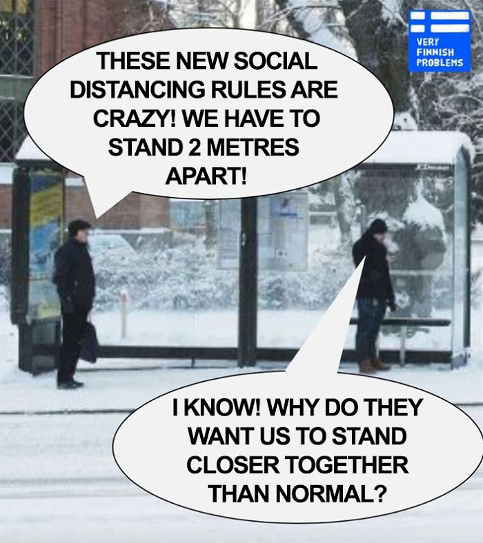 11 Of The Best Examples Of Nordic People Social Distancing Way Before Quarantine 11 Of The Best Examples Of Nordic People Social Distancing Way Before Quarantine