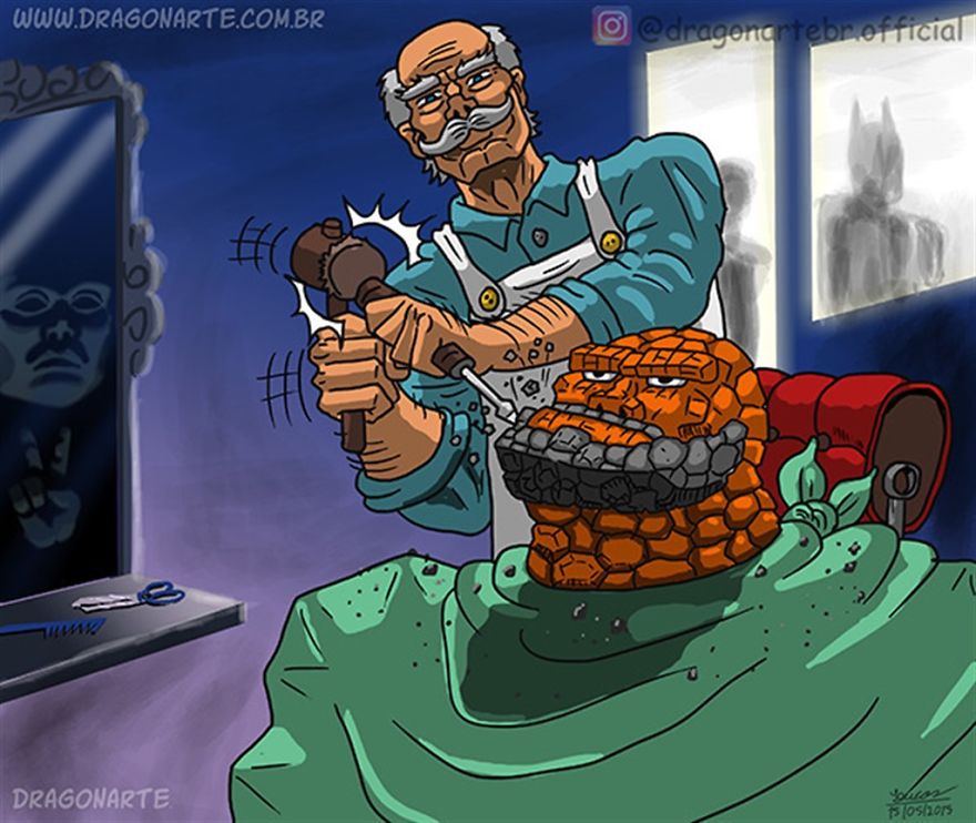 Artist Shows The Daily Lives Of Our Favorite Superheroes And The Result Is Hilarious