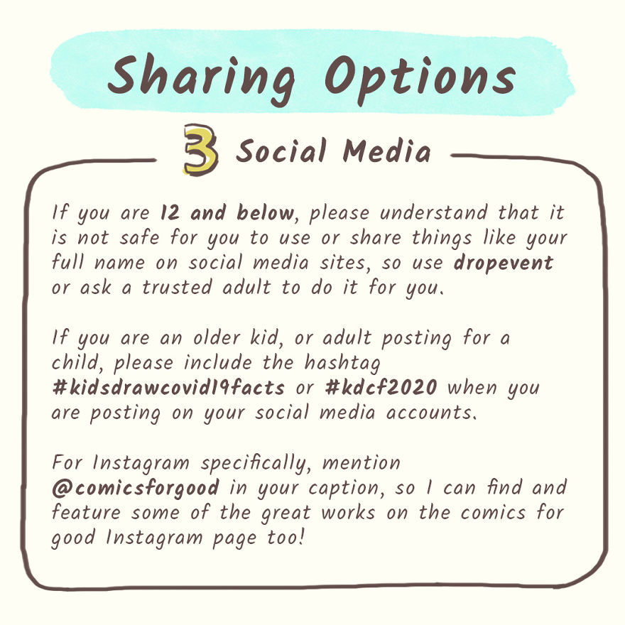 Launching A Kids Draw Covid19 Facts Challenge