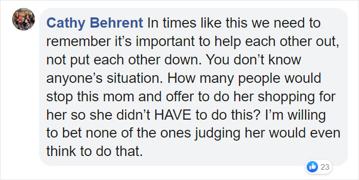 Single Parents Are Relating To This Mom's Rant Over People Who Judge Her For Taking Her Kid Grocery Shopping