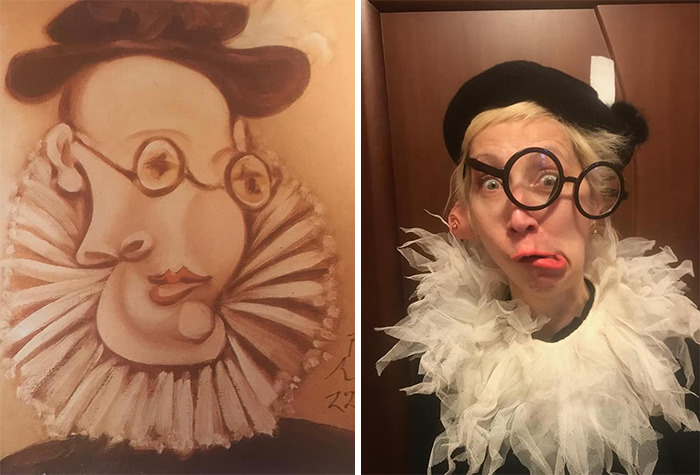 This Russian Facebook Group Is Dedicated To Recreating Famous Art Pieces While Isolating And Here Are The 27 Best Works