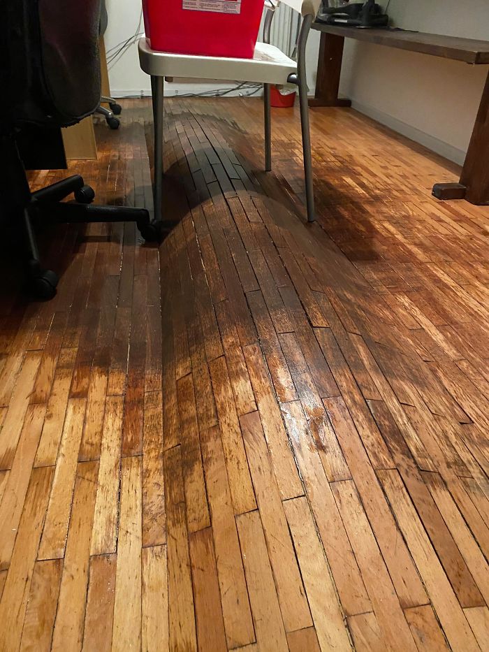 A Pipe Broke Upstairs