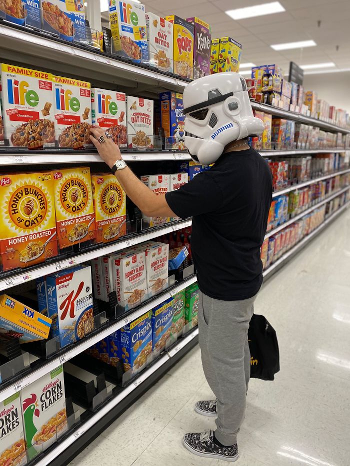 This Was The Best Face Protection I Had In The House For A Target Run