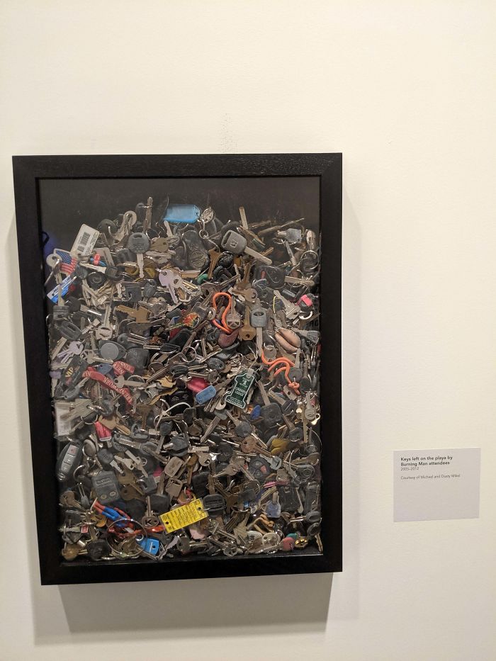 Lost Keys Of Burning Man Attendees At The Cincinnati Art Museum