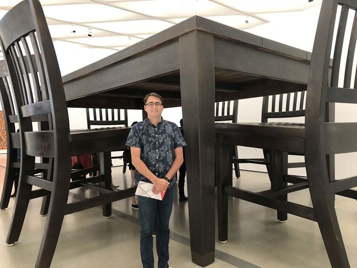 This Dining Room Table At The Broad Art Museum