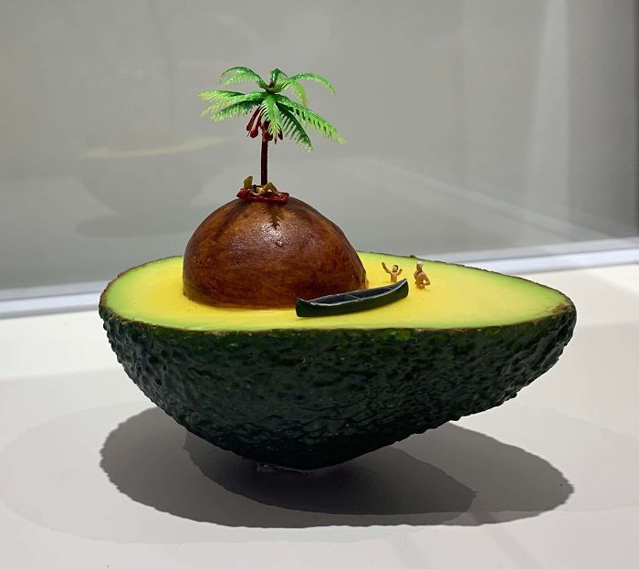 Went To An Exhibit Of Food-Themed Mini Worlds In Japan