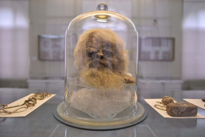 The Salt Man, Preserved For 1700 Years In A Salt Mine Until His Remains Were Discovered In 1993. National Museum Of Iran