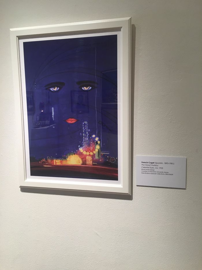 My Town's Small Museum Received The Original Cover Art For The Great Gatsby