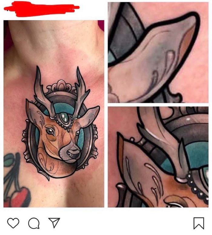 Tattoo Artists Photoshopping Their Line Work