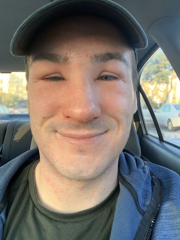 Went Hiking Over The Weekend To Blow Off Steam From Finals Week. Guess Who Has A Presentation Today