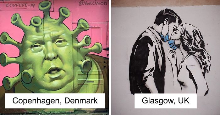 Here’s Some Of The Most Truthful Graffiti Related To Coronavirus