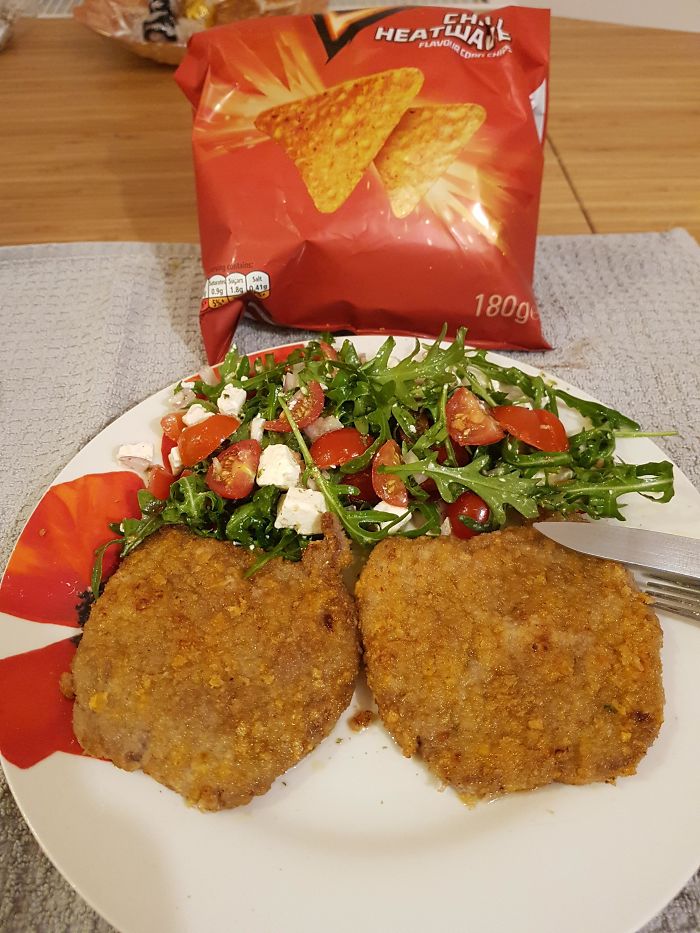 I Ran Out Of Breadcrumbs So I Had To Make Do