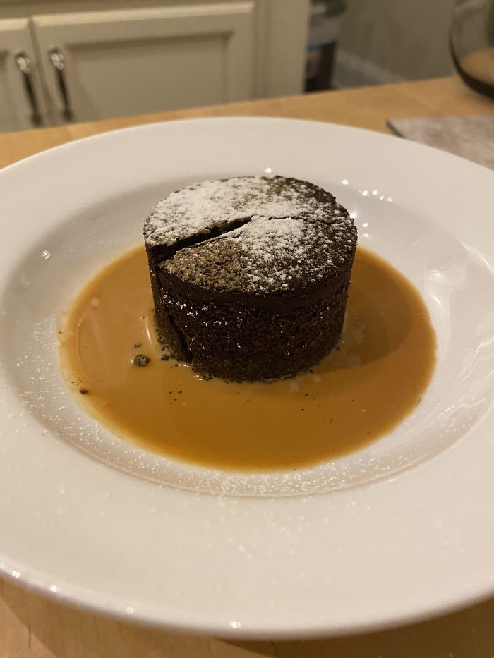 This Is A Puck Of Leftover Coffee Grounds, Flour, And Brown Water