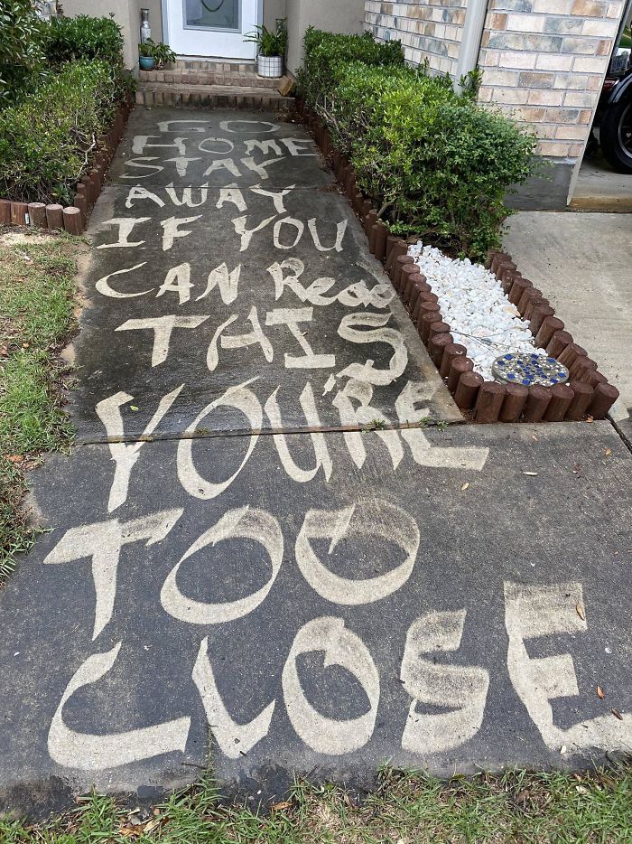 In The Spirit Of The Quarantine Season, I Decided To Have A Little Fun With My Pressure Washer