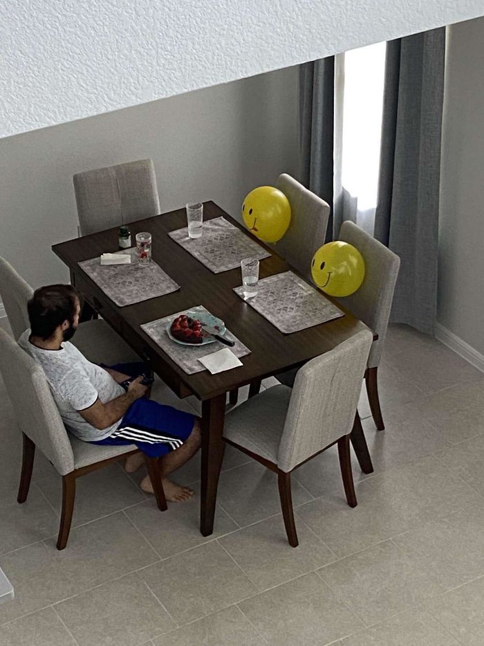 How My Friend Is Celebrating His Birthday Today