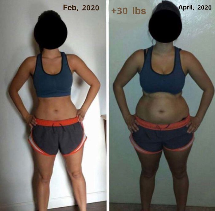 My Progress Pics During Self Quarantine