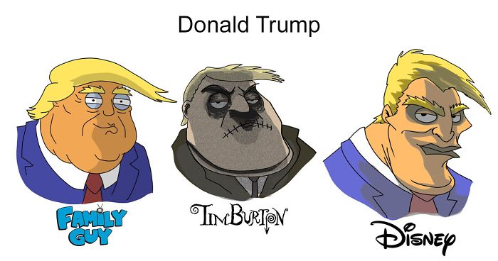 Artist Reimagines Celebrities In Different Recognizable Cartoon Styles And The Result Is Totally Spot On (17 Pics)