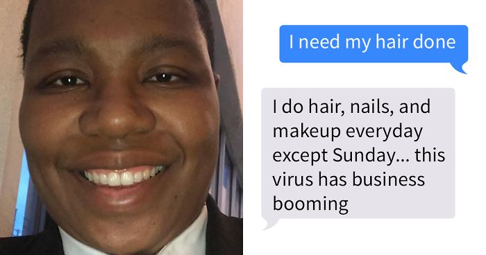 Woman Says Her Business Is Booming Doing Hair, Nails, And Makeup During Quarantine, Shuts Down Woman Who Asked About Her Services