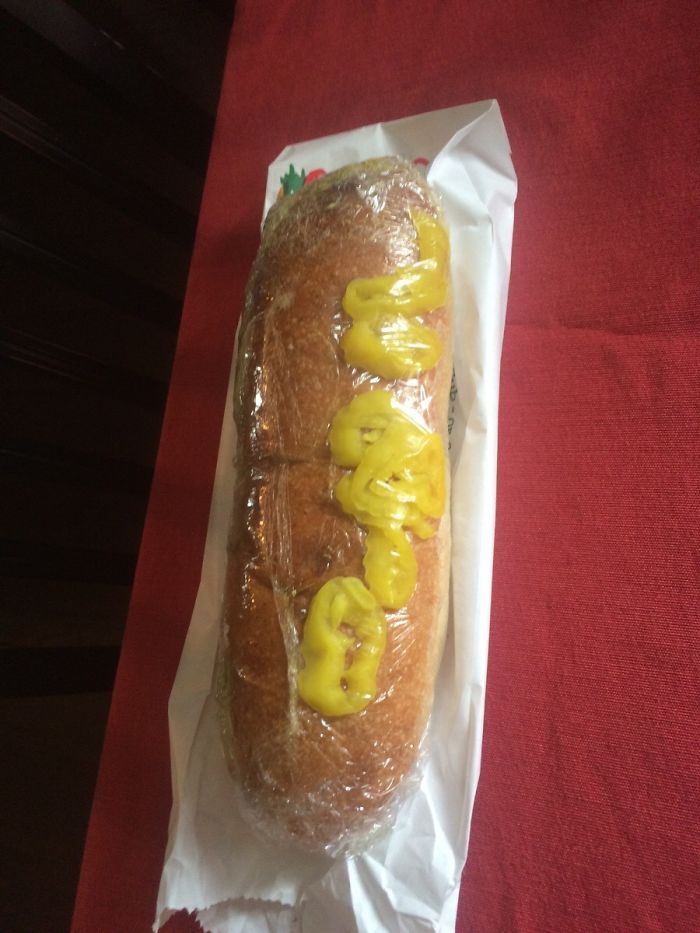 I Asked For Peppers On The Side. Literally, I Guess