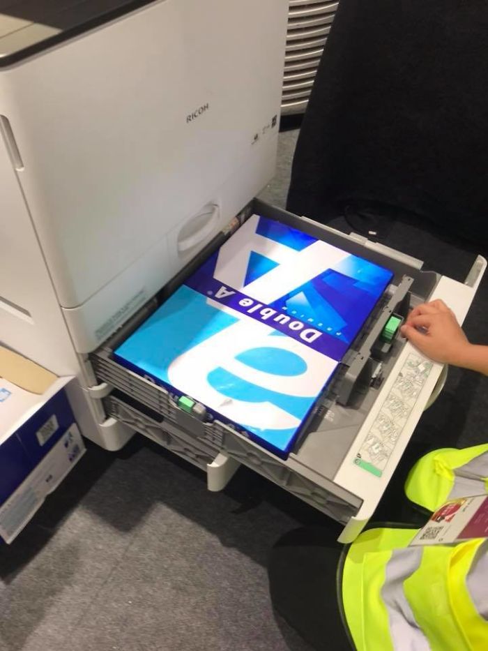 Refilled The Paper Tray