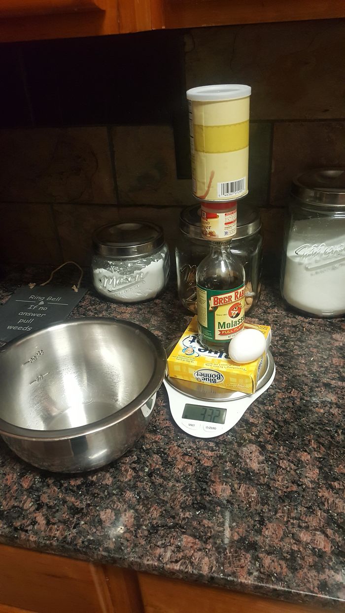 While Teaching Her To Bake, I Asked My Daughter To Weigh The Ingredients
