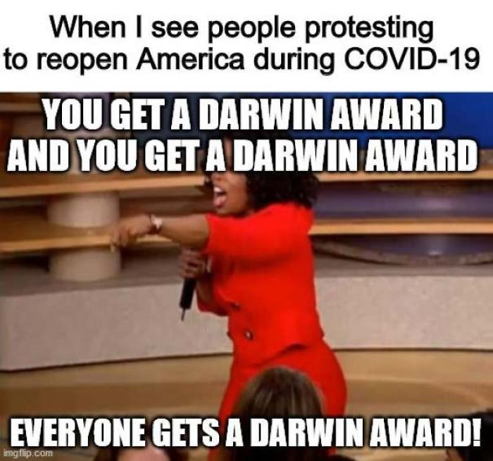 To People Protesting To Reopen States During Covid-19