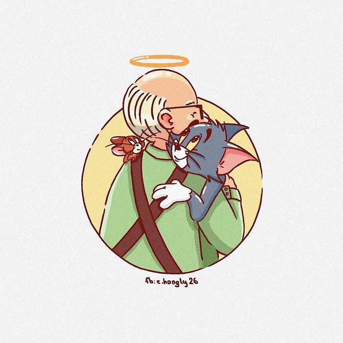 Gene-Deitch-Tom-And-Jerry-Popeye-Illustrator-Tribute