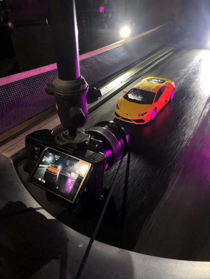 Car Photographer Stuck At Home Due To Coronavirus Pandemic Does A Stunning Photoshoot With A Toy Car