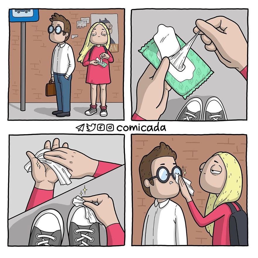 Artist Makes Fun Illustrations Of Problems Faced By Girls (New Pics)