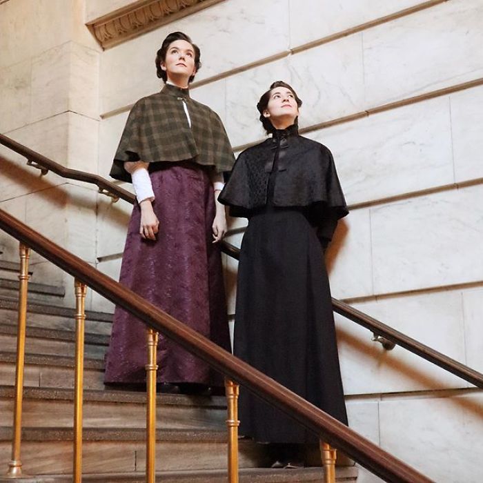 Historical-Dress-Reconstruction-Bernadette-Banner