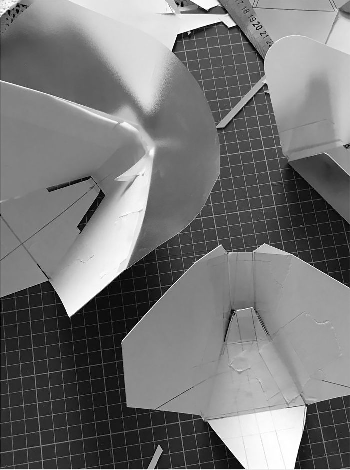 Designers Show How Everyone Can Make A Simple DIY Cardboard Mask With A Replaceable Filter At Home Designers Show How Everyone Can Make A Simple DIY Cardboard Mask With A Replaceable Filter At Home