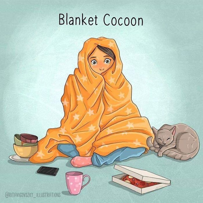 Artist Illustrates His Everyday Life With His Cats And Shows That They Are More Than Companions