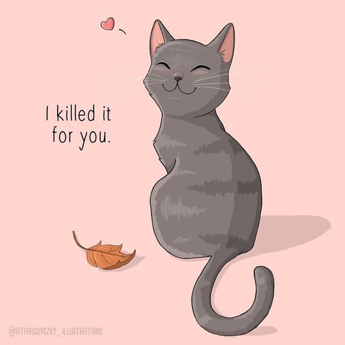 Artist Illustrates His Everyday Life With His Cats And Shows That They Are More Than Companions