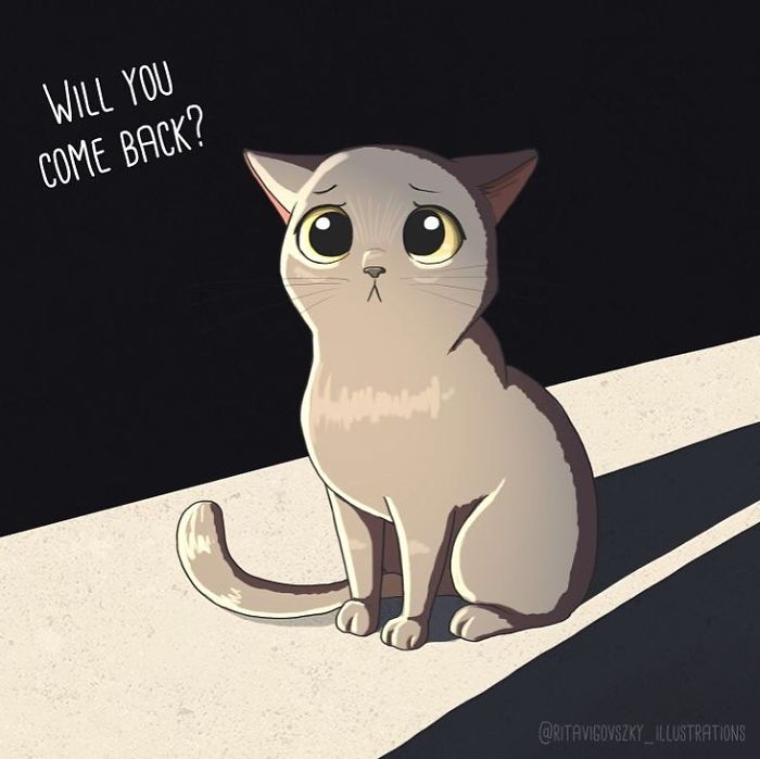 Artist Illustrates His Everyday Life With His Cats And Shows That They Are More Than Companions