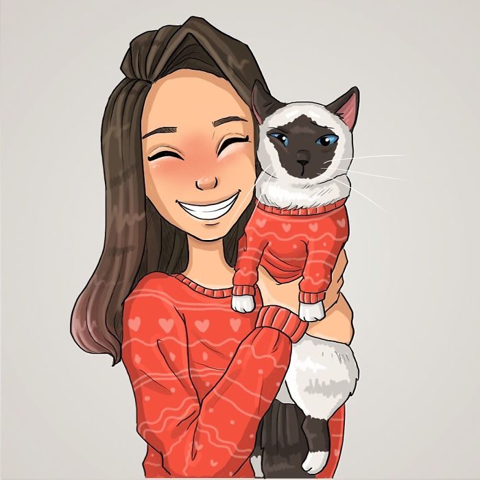 Artist Illustrates His Everyday Life With His Cats And Shows That They Are More Than Companions