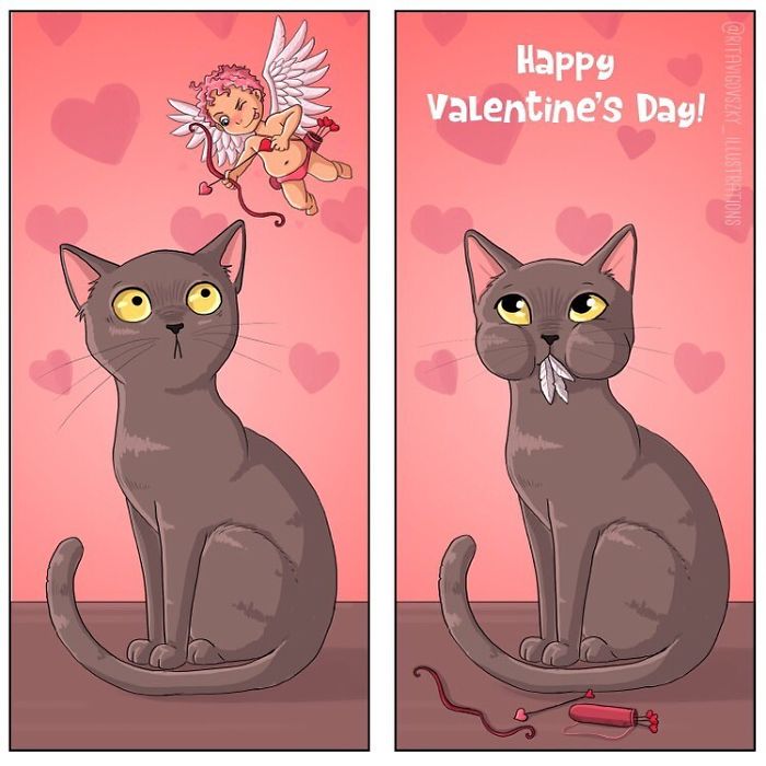 Artist Illustrates His Everyday Life With His Cats And Shows That They Are More Than Companions